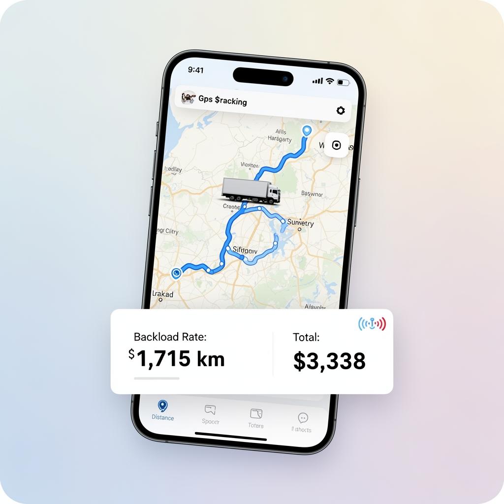Step 3: Live pricing & GPS tracking